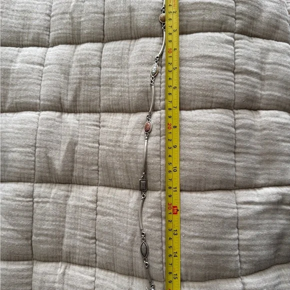 Brighton 3-tone (silver, gold & bronze) Necklace - Picture 5 of 8